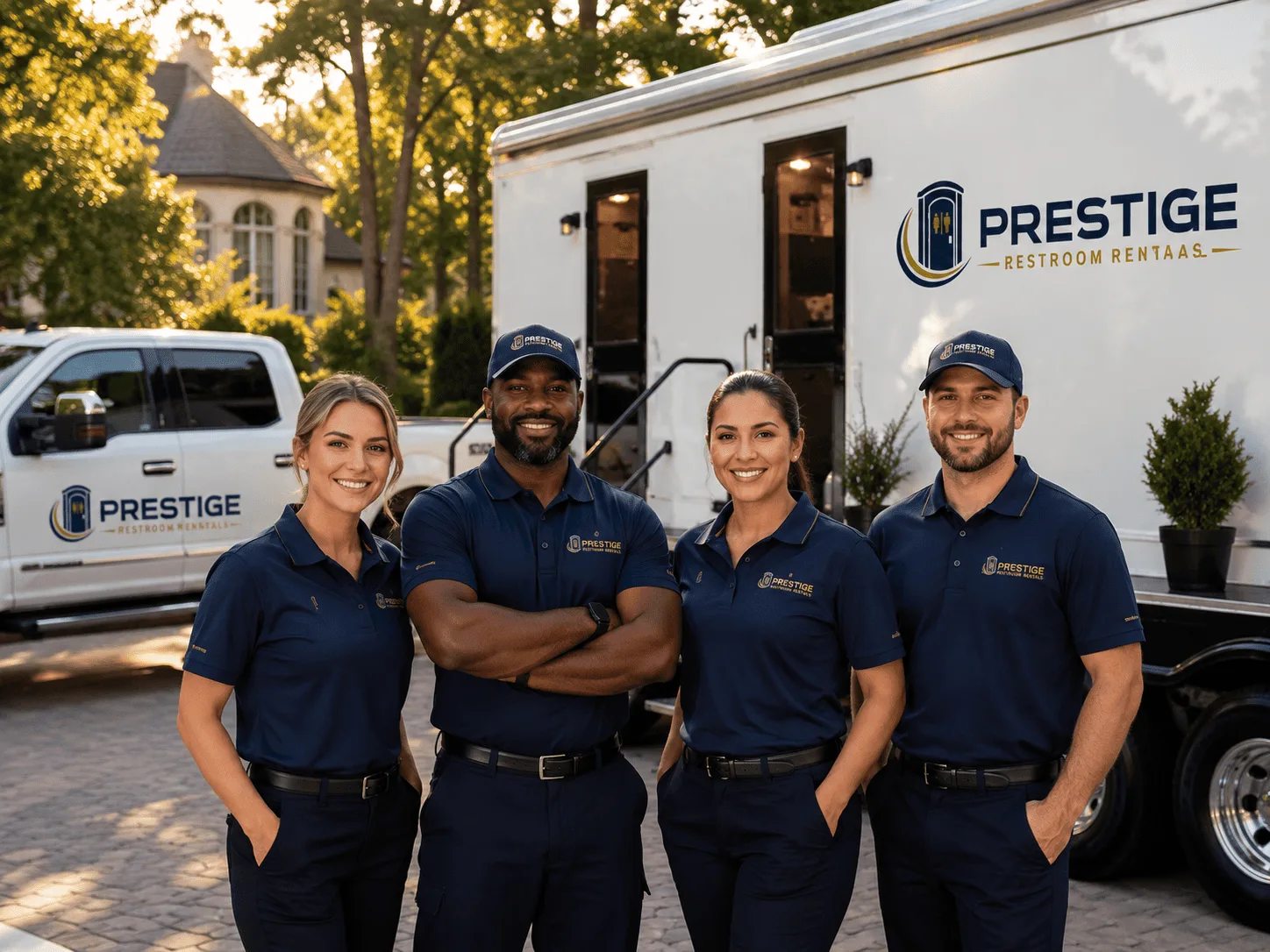 Trusted Luxury Portable Restrooms company in Henrietta, NC